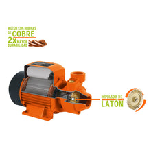 Cargar imagen en el visor de la galería, Bomba eléctrica periférica para agua 1 HP