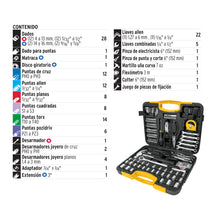 Cargar imagen en el visor de la galería, Juego de herramientas para mecánico, 133 piezas