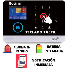 Cargar imagen en el visor de la galería, Kit Sistema De Seguridad Casa + Alarma WiFi Control
