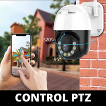 Cargar imagen en el visor de la galería, Cámara de vigilancia para exteriores 2MP HD WiFi PTZ
